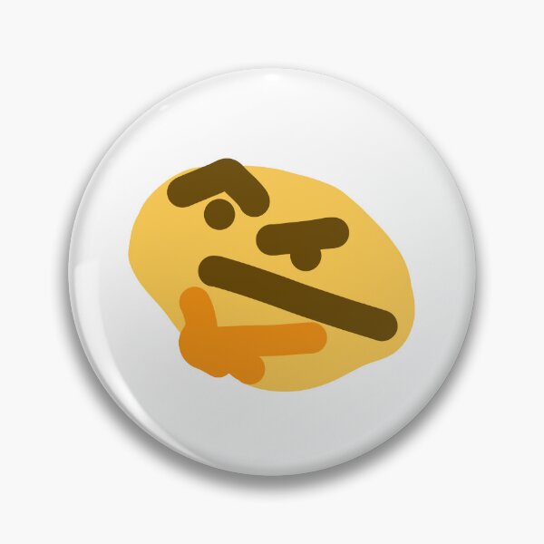 Item preview, Thinking (Thonking) Emoji designed and sold by BigCoolShop.