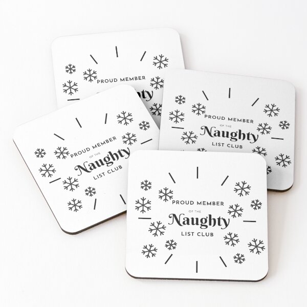 Item preview, Orgulloso miembro del Naughty List Club designed and sold by MysticalBlack Studio.