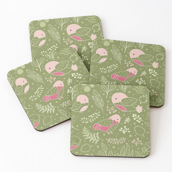 Item preview, Autumn Birds Pattern 3 designed and sold by marknprints.