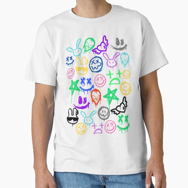 Item preview, Graffiti faces and symbols  designed and sold by Salaheddin007.