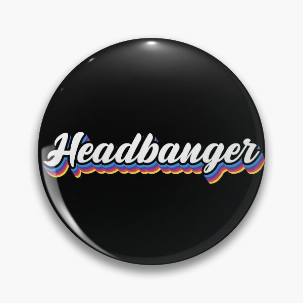 Artikelvorschau, Headbanger Retro-Text entworfen und verkauft von Krissys-Art.