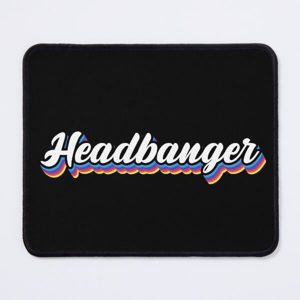 Item preview, Texto retro de Headbanger designed and sold by Krissys-Art.