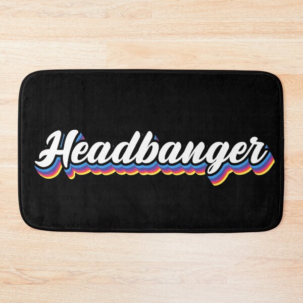 Item preview, Headbanger retro txt designed and sold by Krissys-Art.