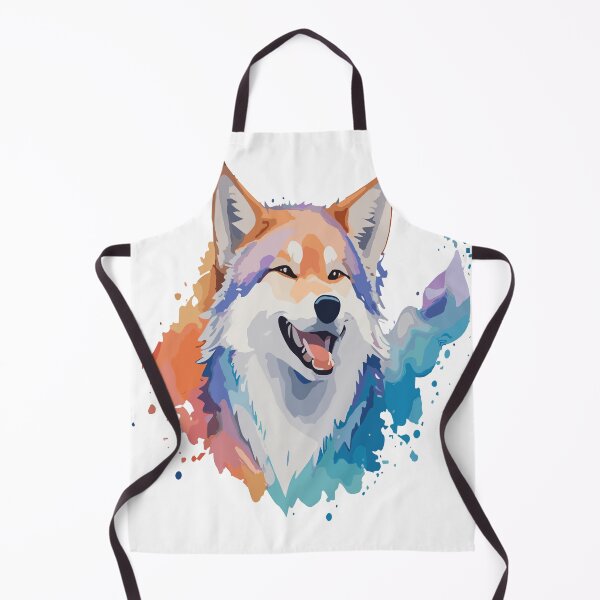 Item preview, Wolf in watercolors designed and sold by LongIslandDesgn.