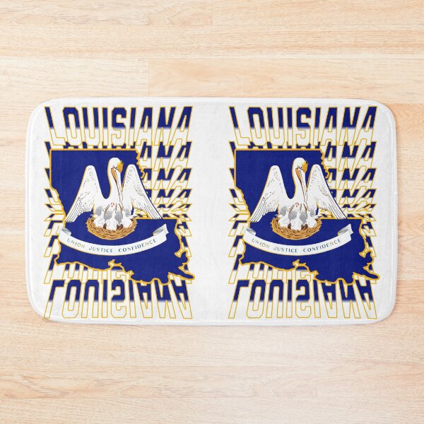 Item preview, State of Lousiana Flag Pelican Rolo Design designed and sold by DsignaStudio.