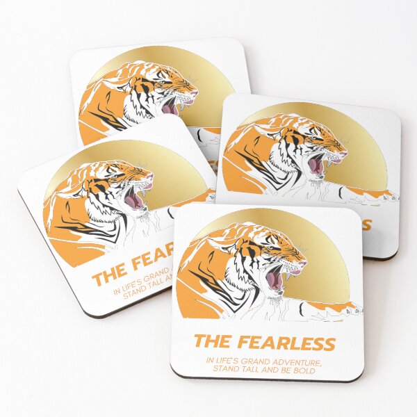 Item preview, Tiger the fearless: In life's grand adventure, stand tall and be bold designed and sold by Neeanee.