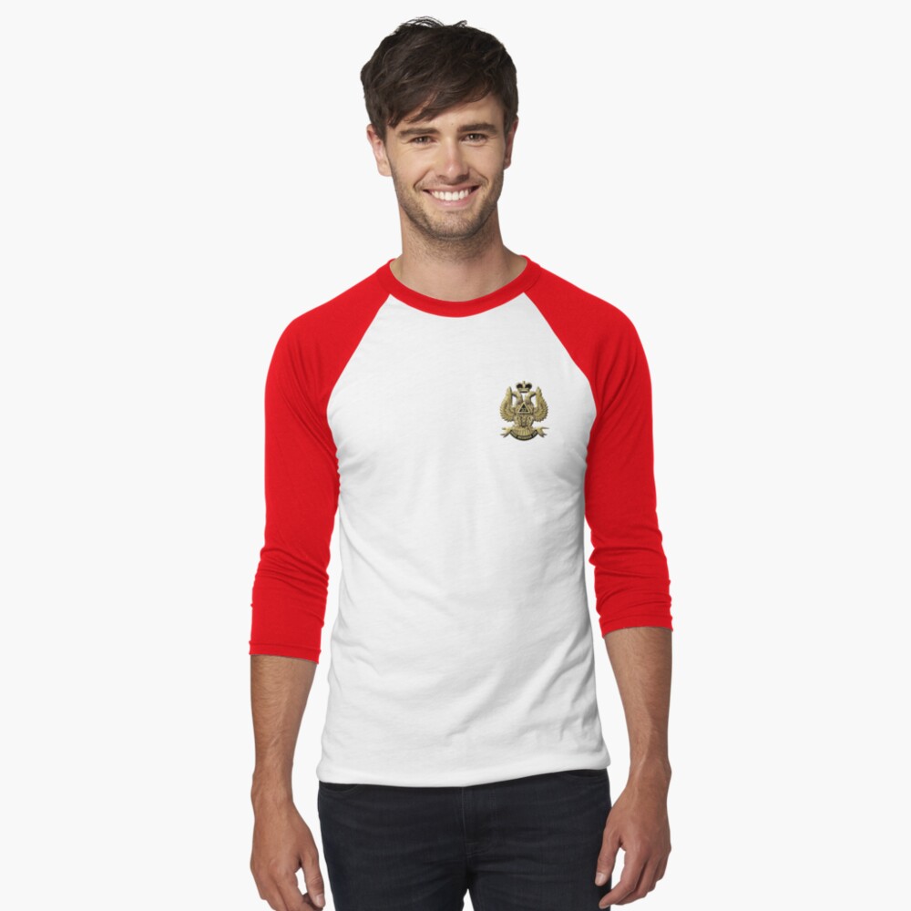 Item preview, Baseball ¾ Sleeve T-Shirt designed and sold by lawrencebaird.
