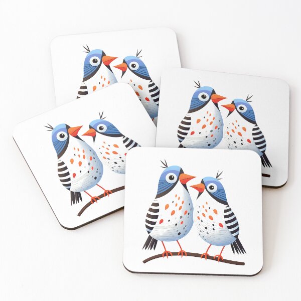 Item preview, Zebra finches birds designed and sold by DerSenat.