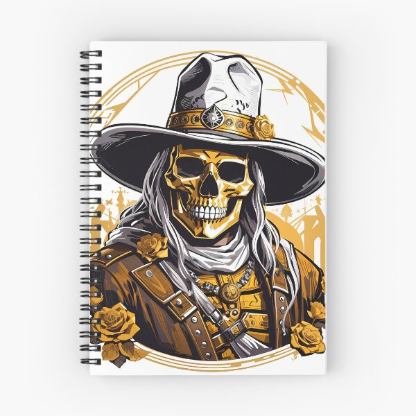 Item preview, Skull head with cowboy hat designed and sold by wplamkung.