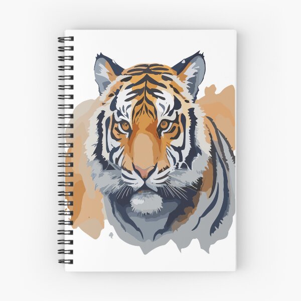 Item preview, Tiger in watercolors designed and sold by LongIslandDesgn.