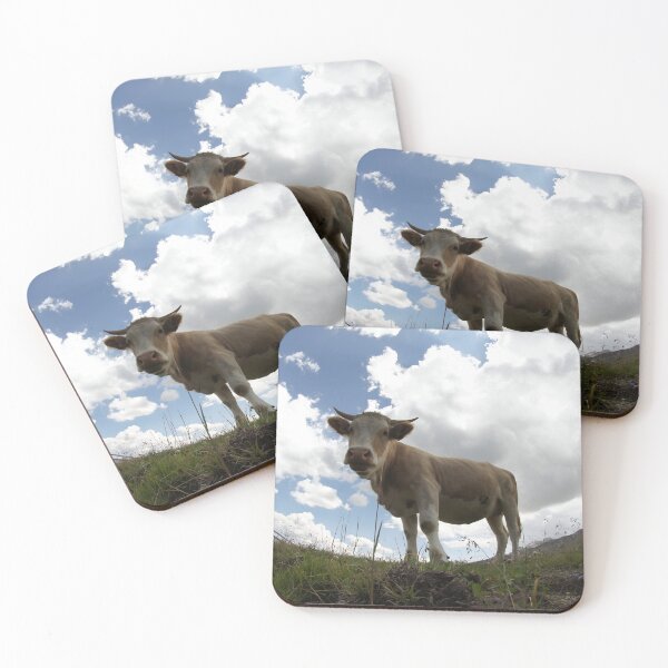 Item preview, Cow with horns designed and sold by animal-animal.