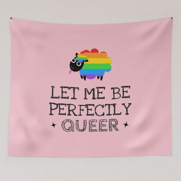 Item preview, Let Me Be Perfectly Queer Funny designed and sold by Harmonick-Tees.