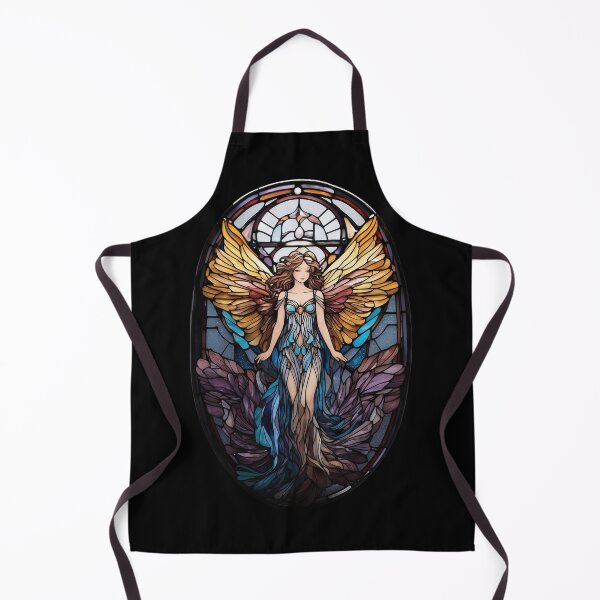 Aperçu de l'œuvre Motif d'ange en vitrail créée et vendue par Desfix.