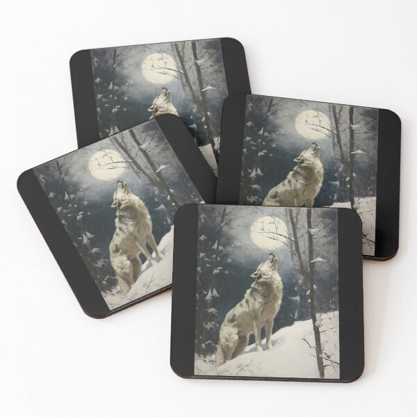 Item preview, Howling Wolf  designed and sold by SallieIrma.