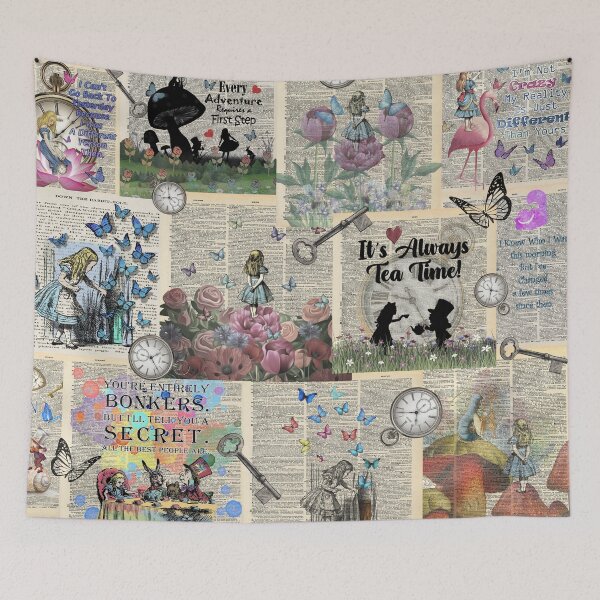 Item preview, Alice in Wonderland - Dictionary Art Collection designed and sold by maryedenoa.