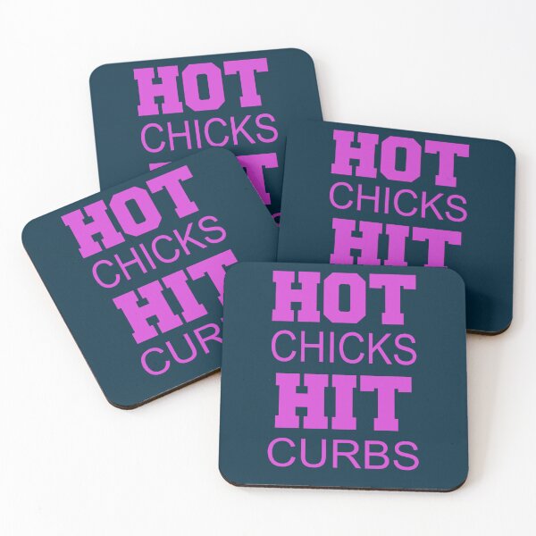 Item preview, Hot Chicks Hit Curbs designed and sold by knightorla86.