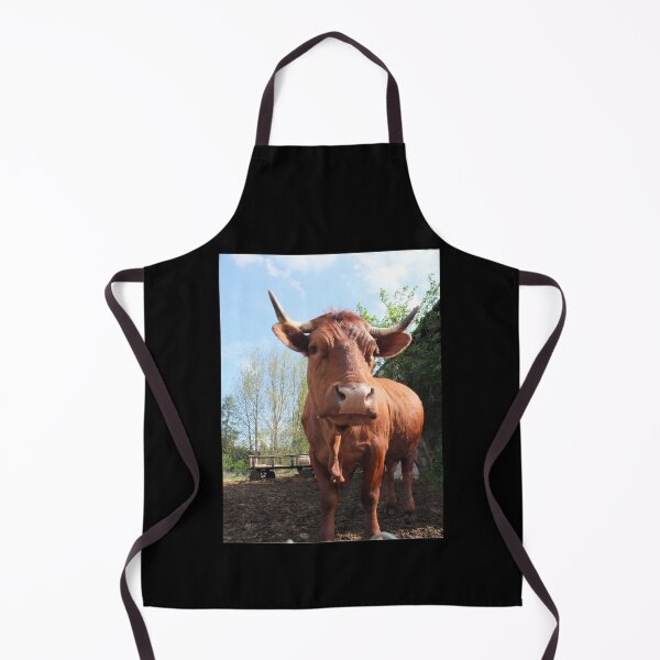 Item preview, Cow with horns designed and sold by animal-animal.