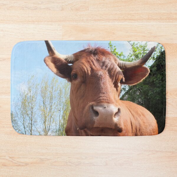 Item preview, Cow with horns designed and sold by animal-animal.