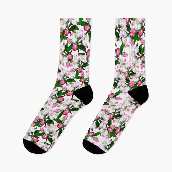 Item preview, Apple tree blossom pattern designed and sold by mariya-ivanova.