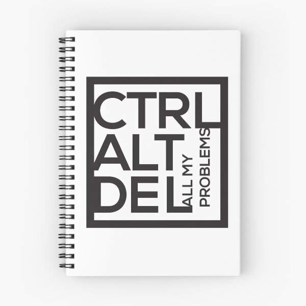 Item preview, CTRL ALT DEL |  Creative Typography designed and sold by EmilyFNM3D.