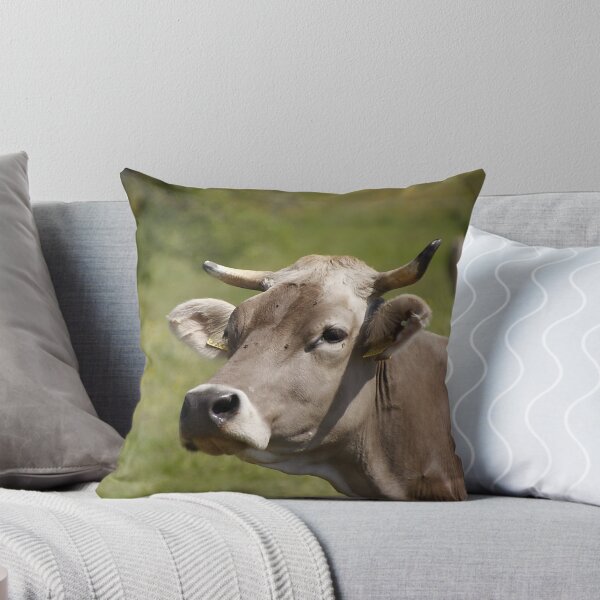 Item preview, Cow with horns designed and sold by animal-animal.