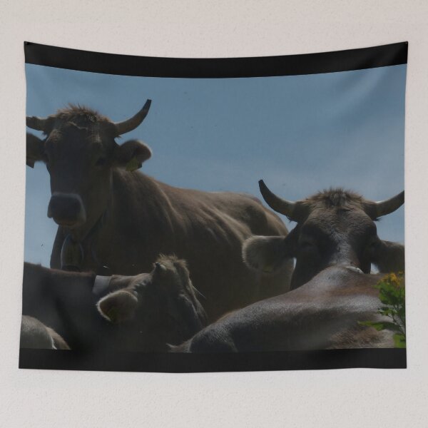 Item preview, Cow with horns designed and sold by animal-animal.