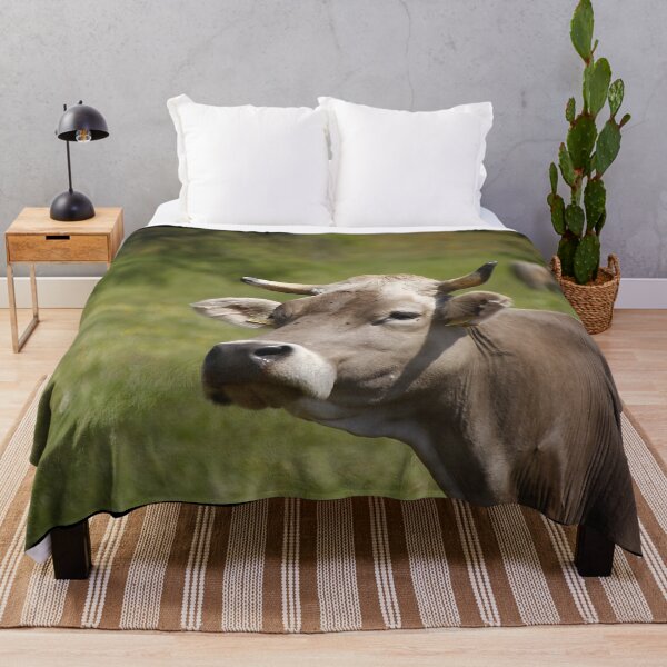 Item preview, Cow with horns designed and sold by animal-animal.