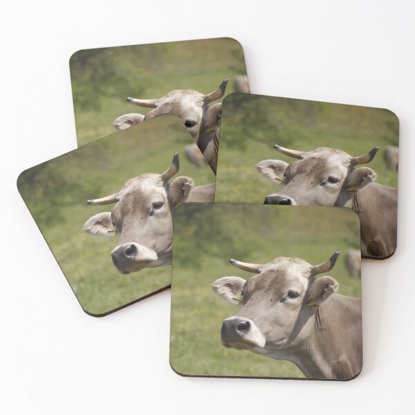 Item preview, Cow with horns designed and sold by animal-animal.