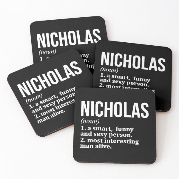 Item preview, Nicholas Name Definition designed and sold by XCIV.