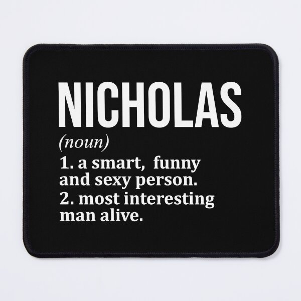 Item preview, Nicholas Name Definition designed and sold by XCIV.