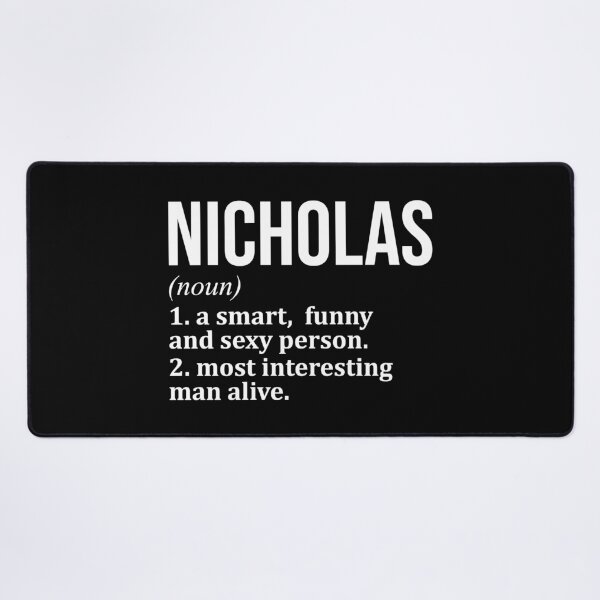 Item preview, Nicholas Name Definition designed and sold by XCIV.