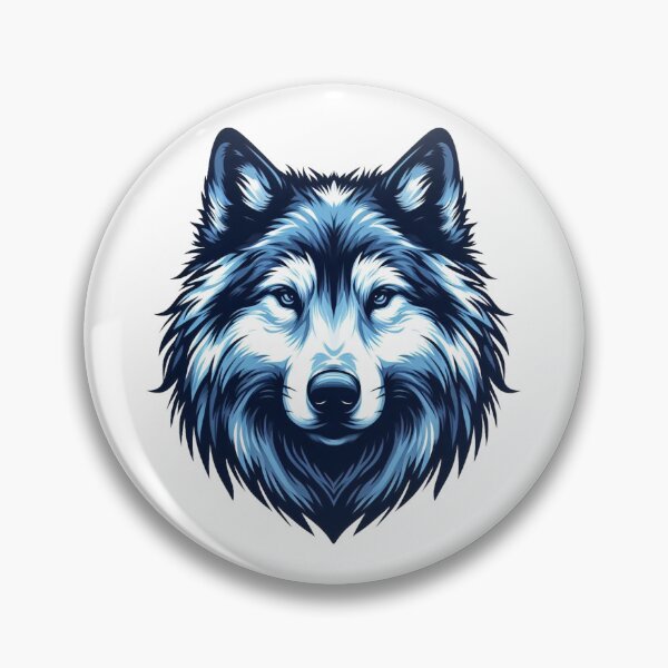 Item preview, blue wolfdog designed and sold by Animalia-.