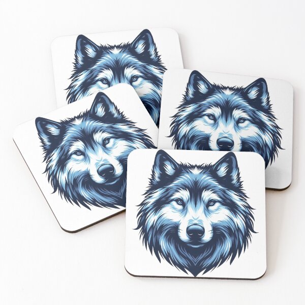 Item preview, blue wolfdog designed and sold by Animalia-.