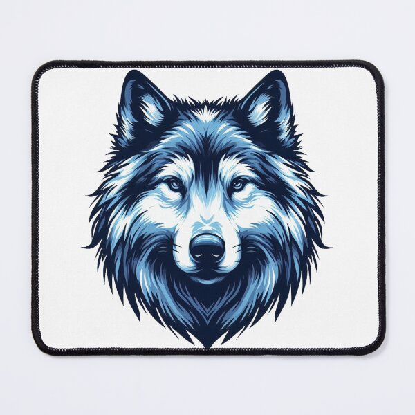 Item preview, blue wolfdog designed and sold by Animalia-.