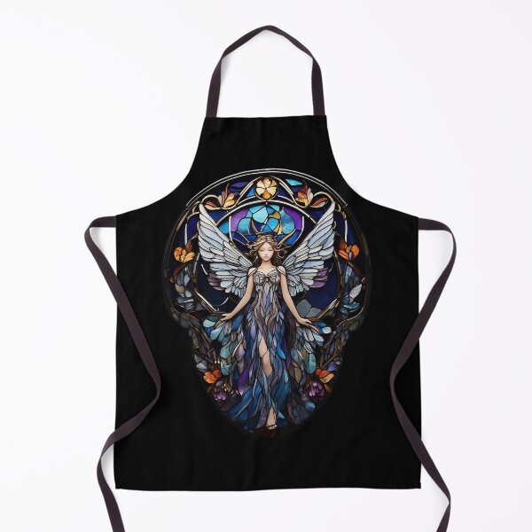 Aperçu de l'œuvre Motif d'ange en vitrail créée et vendue par Desfix.