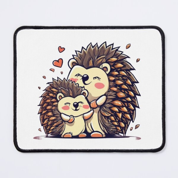 Artikelvorschau, Igel lieben Hugs Mom entworfen und verkauft von sadedream.