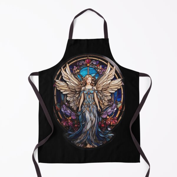 Aperçu de l'œuvre Motif d'ange en vitrail créée et vendue par Desfix.