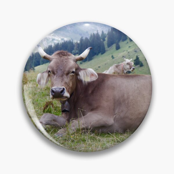 Item preview, Cow with horns designed and sold by animal-animal.