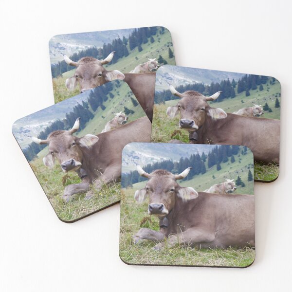 Item preview, Cow with horns designed and sold by animal-animal.