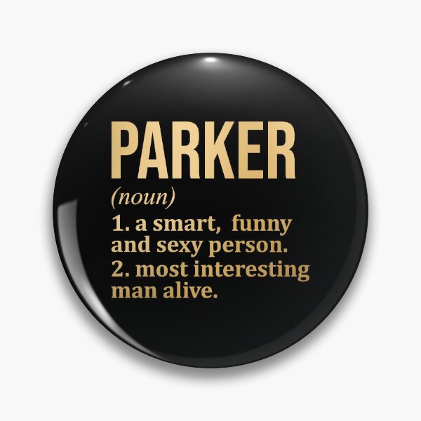 Item preview, Parker Name Definition in Gold designed and sold by XCIV.