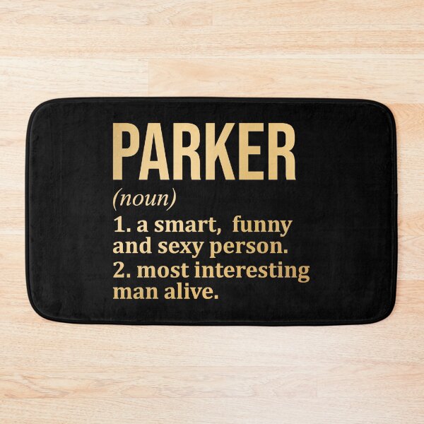 Item preview, Parker Name Definition in Gold designed and sold by XCIV.