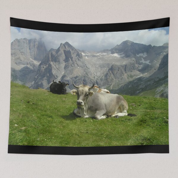 Item preview, Cow with horns designed and sold by animal-animal.