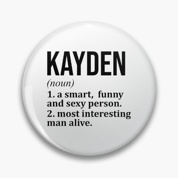 Item preview, Kayden Name Definition designed and sold by XCIV.