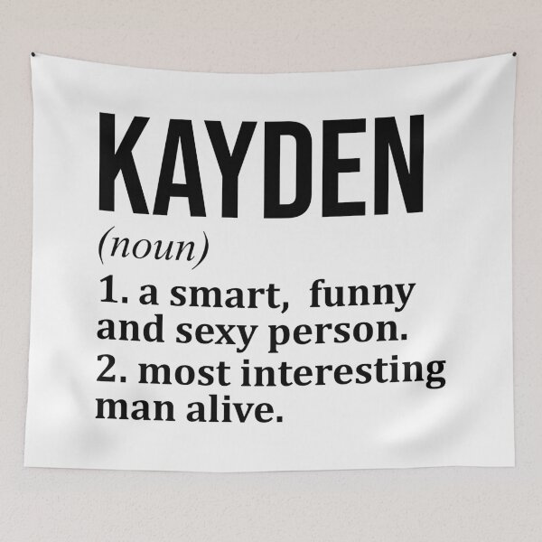Item preview, Kayden Name Definition designed and sold by XCIV.