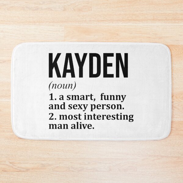 Item preview, Kayden Name Definition designed and sold by XCIV.