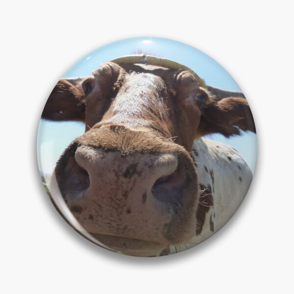 Item preview, Cow with horns designed and sold by animal-animal.