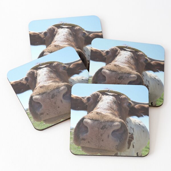 Item preview, Cow with horns designed and sold by animal-animal.