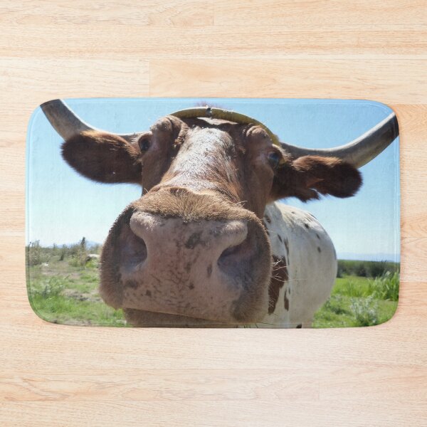 Item preview, Cow with horns designed and sold by animal-animal.