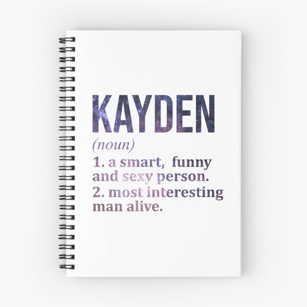 Item preview, Kayden Name Definition designed and sold by XCIV.
