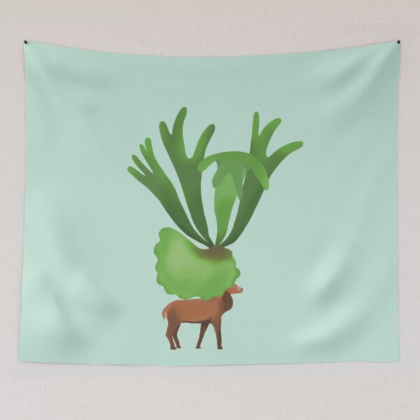 Item preview, Staghorn Fern, Plant designed and sold by jvcoart.